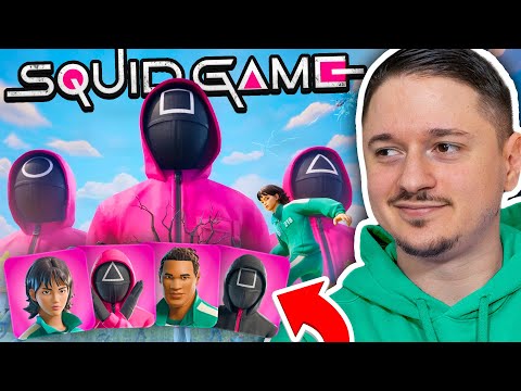 SQUID GAME arriva su FORTNITE FINALMENTE !! 👀