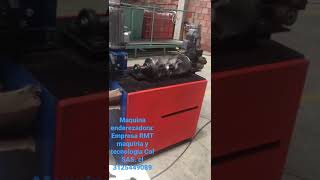 Máquina enderezadora de alambre