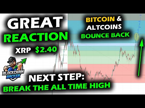 GREAT BOUNCE as XRP Price Sits at $2.40, Bitcoin at $101k, Altcoin Market All-Time High Break Battle