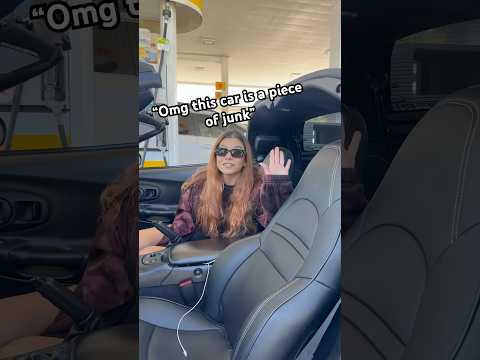 She doesn’t like my old Chevy…