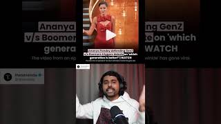 ananya pandey defends gen z