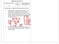Exploring Percent Error Concepts