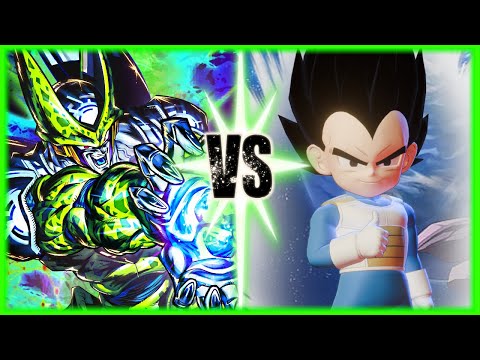 Perfect Cell Vs Mini Vegeta (Daima)