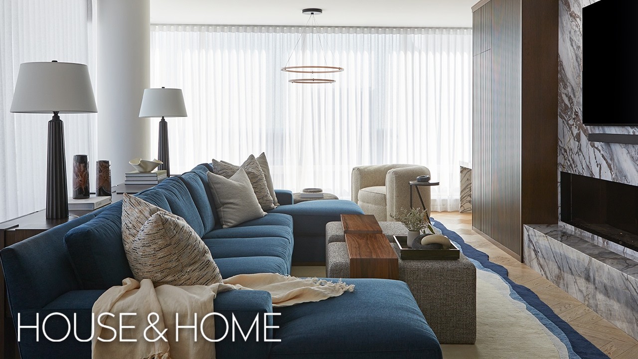 A Sky-High City Condo Gets A Modern, Masculine Facelift