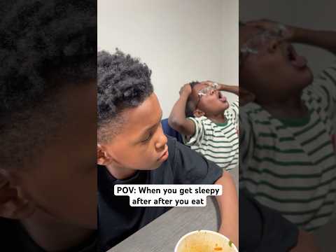 POV: When you get sleepy after you eat 😭 #stix808 #viralvideo #youtubeshorts #shorts #funny #fyp