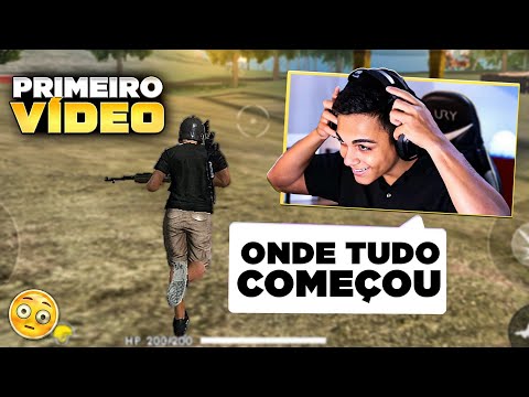 FREITAS reagindo AO SEU PRIMEIRO VÍDEO JOGANDO • Free fire!!