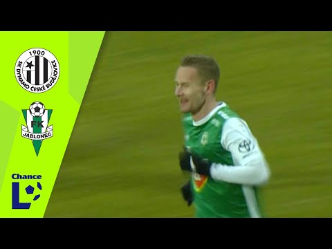 Chance Liga Highlights: SK Dynamo České Budějovice vs. FK Jablonec 2:3 (22. kolo)