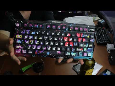 Unboxing a Gravastar Mercury V75 Pro keyboard!
