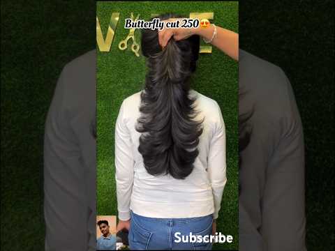 Butterfly haircut #shorts