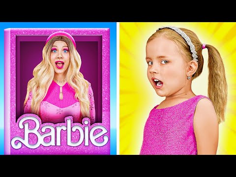 ¡Mi niñera es una Barbie de verdad! Bueno vs. Malo *Increíbles consejos de crianza* #consejos