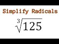 Simplifying Radicals: Step-by-Step Techniques