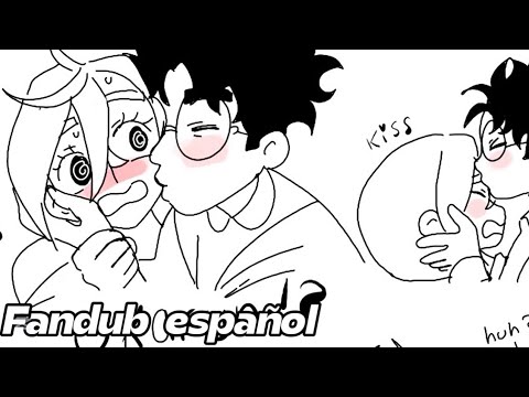 Okarun besa Ayase 😱💖 beso inesperado 💋- cómic dub español