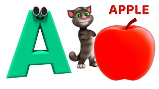 A for apple | अ से अनार | abcd | Phonics song | Abc phonics song nursery rhymes