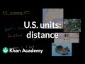 Understanding US Customary Units for Distance