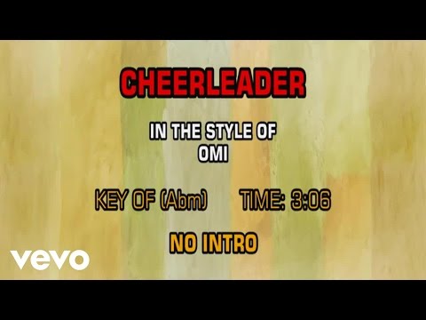 OMI – Cheerleader (Karaoke)