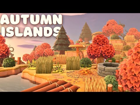 The Most INSPIRING Autumn Islands in ACNH 🍂