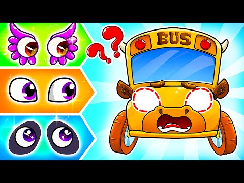 Funny Bus Lost Lights 😱 | Lamba Lamby Kids Songs