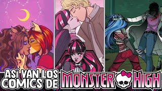 Draculaura Infiel, El regreso de Cupido y más locuras en los Cómics de Monster high 💀