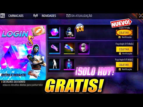 🔥 +6 REGALOS DEL EVENTO 8 ANIVERSARIO de FREE FIRE LATAM NUEVO 2025 FECHA CUBO MAGICO GRATIS