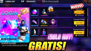 🔥 +6 REGALOS DEL EVENTO 8 ANIVERSARIO de FREE FIRE LATAM NUEVO 2025 FECHA CUBO MAGICO GRATIS