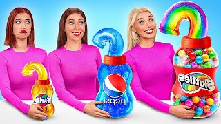 Big, Medium and Small Plate Challenge | Amazing Cooking Hacks by TeenDO Challenge
