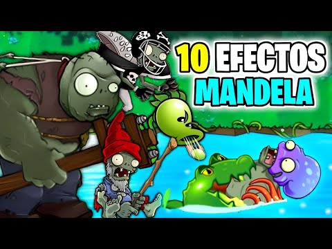 10 CASOS DE EFECTOS MANDELA que no sabías en PVZ (Plantas Vs Zombies) | Efectos Mandela aterradores