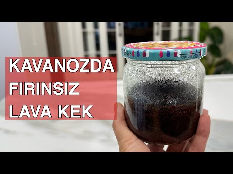 KAVANOZDA LAVA KEK HEMDE FIRIN KULLANMADAN❗️❗️