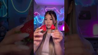Real Or Fake 🍓#asmr