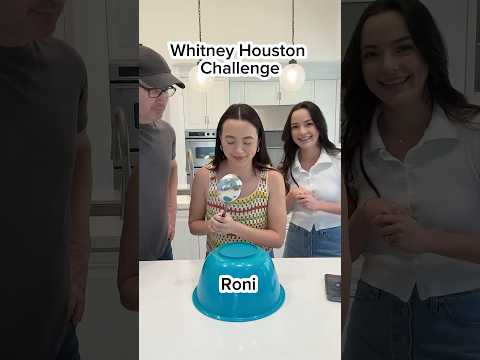 Whitney Houston #challenge 🎵