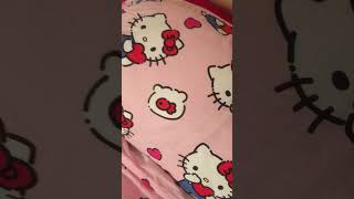 Das Ist doch mal ein ordentliches Hello Kitty Bett￼