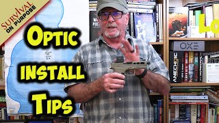 How To Mount A Pistol Optic The Right Way