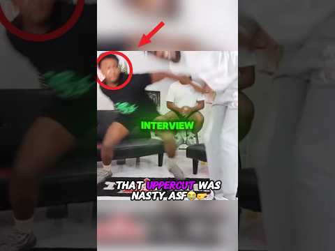 YN threw an UPPERCUT mid-interview😳🤛