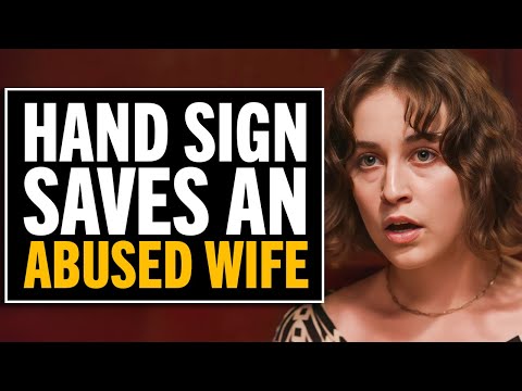 The Hand Sign Saves An Abused Wife From Rude Husband