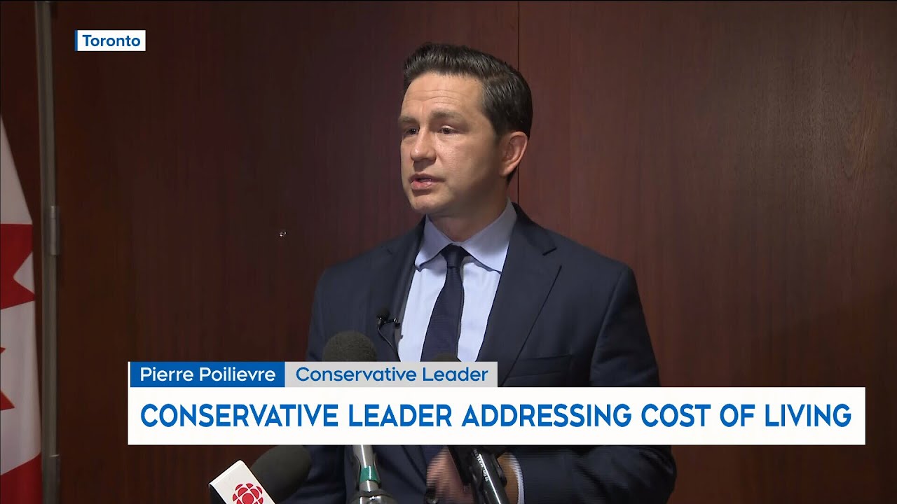 Pierre Poilievre bemoans the cost of living in Toronto | Housing Crisis