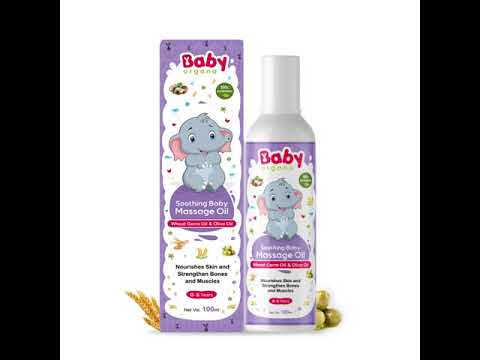 BabyOrgano Soothing Massage Oil For Babies