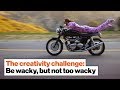 Balancing Familiarity and Novelty in Creativity