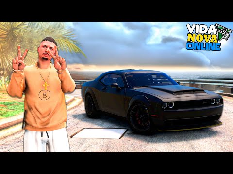 GTA V - VIDA NOVA | PEGUEI ESSE DODGE NO LUGAR DO FORD GT! - #41