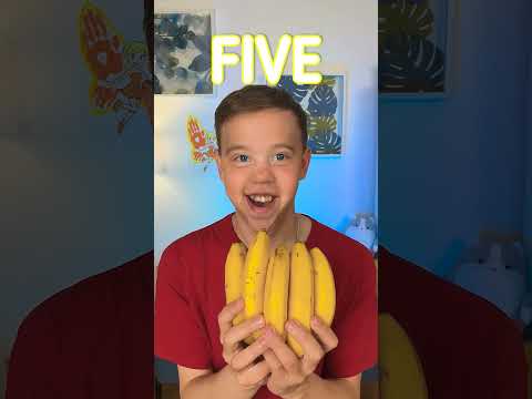 🔢 Count with Me! 🍌 How Many Bananas Do You See? #learn #count