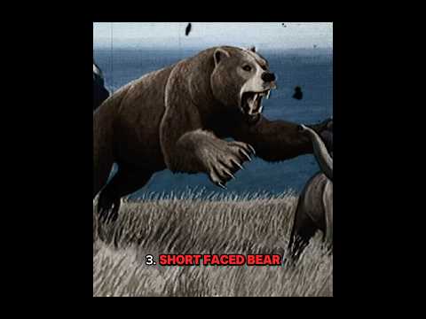 The WORST animals to run into during the ice age #prehistoric #earlyhumans