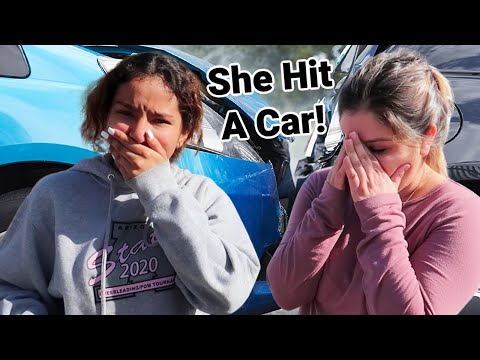 She Hit a Car | First Accident