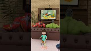 Who Turned off the TV!#AiCartoonShorts