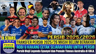 🔥UPDATE LENGKAP PERSIB❗KEJUTAN TRANSFER DI PESTA BIRU‼️ROBI KAKANG CETAK SEJARAH💣DIUJI LEGENDA SPAIN