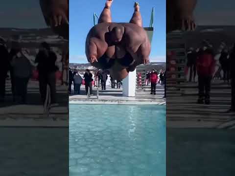 Who wants to jump into an ice bath?