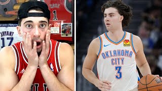 Bulls Fan Reacts to Trading for Josh Giddey!