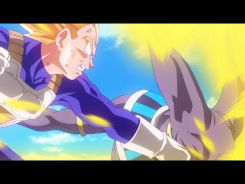 Vegeta vs Beerus Epic Fight || DB Super