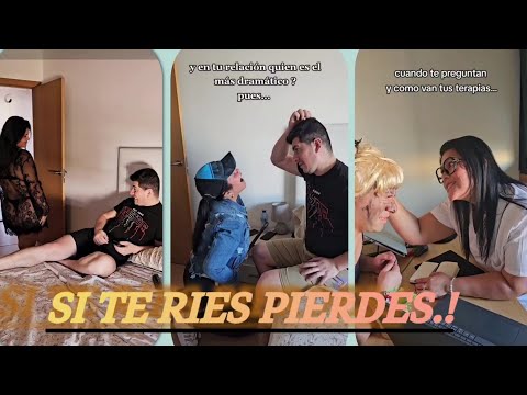 ✅UN poco de HUMOR en PAREJA MOMENTOS DIVERTIDOS #1 😁 /SI TE RIES PIERDES | PAREJAS GRACIOSAS | 🤝