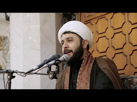 نعي فجيع تعالي يم حسن وشوفي كربلا شسوت بحالي | الشيخ رعد الخطيب