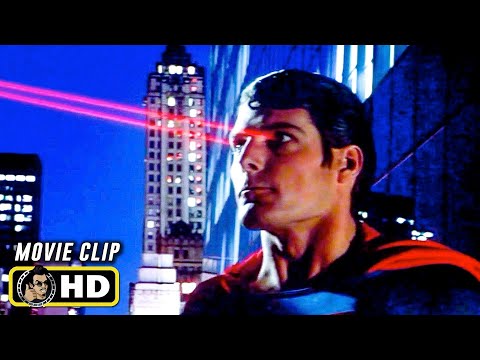 Every Heat Vision Scene in Christopher Reeve's SUPERMAN Movies!