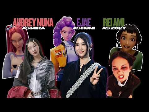 HUNTR/X's REAL SINGING VOICES: Ejae, Audrey Nuna & Rei Ami’s Journey to Global Superstardom 😱