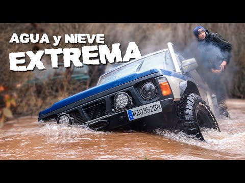 Mucho AGUA y NIEVE en la IV RUTA PALAZUELOS de LA SIERRA | Chankletazoafondo